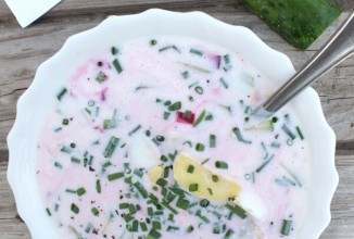  Литовский Свекольник с авокадо