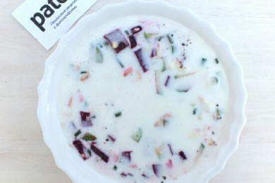  Литовский Свекольник с авокадо - приготовление