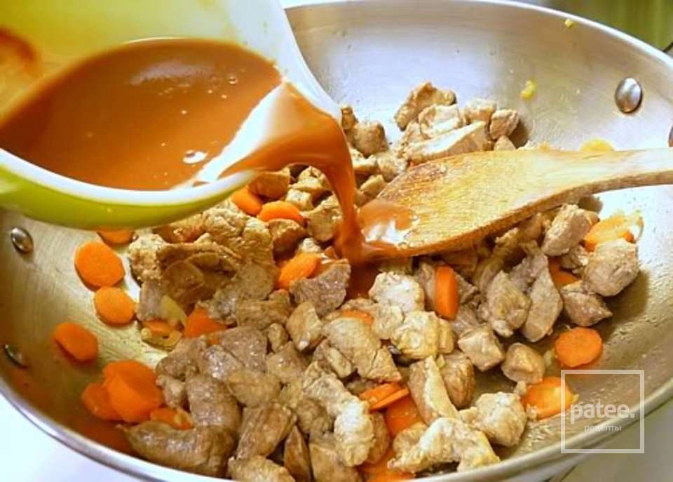 Курица с морковью и ананасом в бальзамическом соусе - Шаг 18