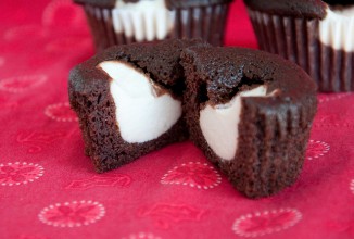 Кексы со сливочной начинкой