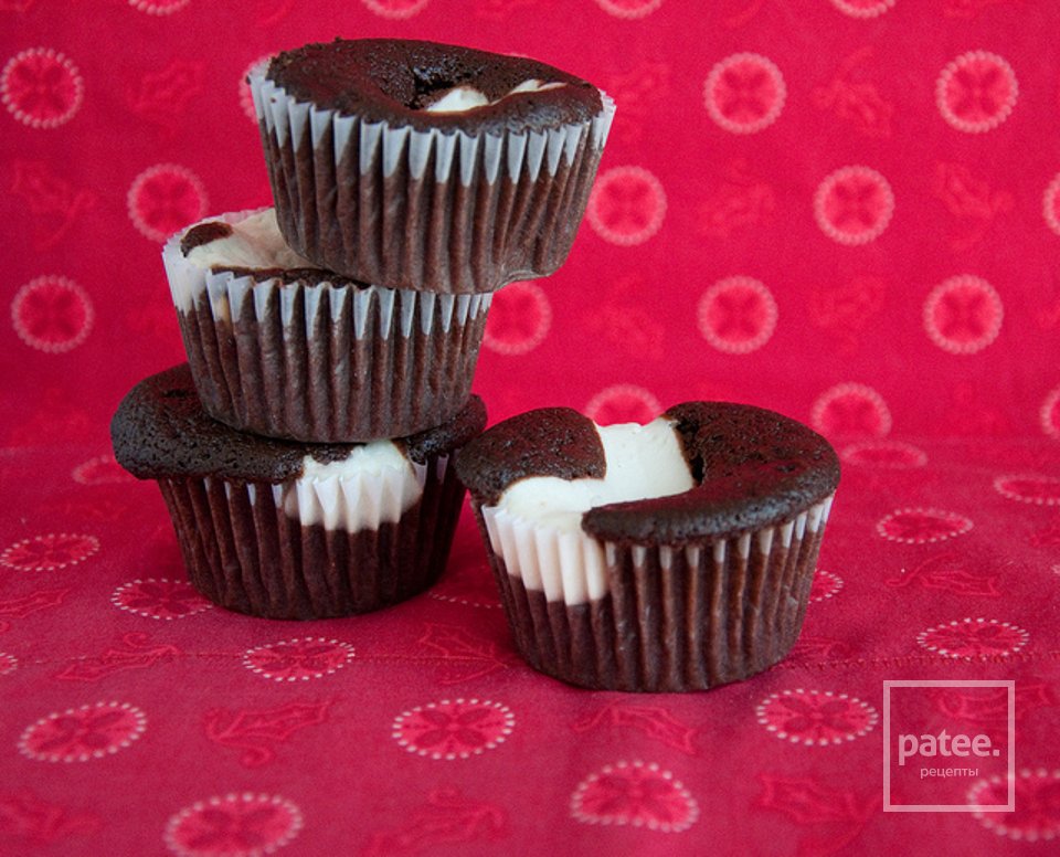 Кексы со сливочной начинкой - Шаг 1