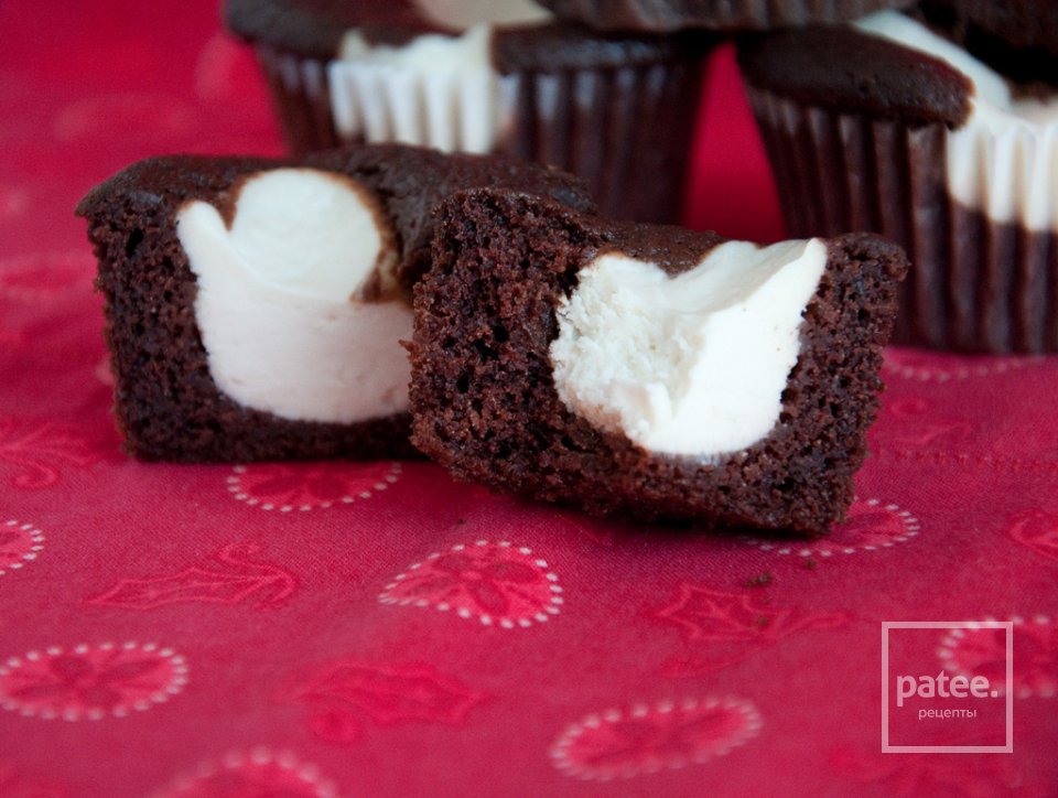 Кексы со сливочной начинкой - Шаг 8