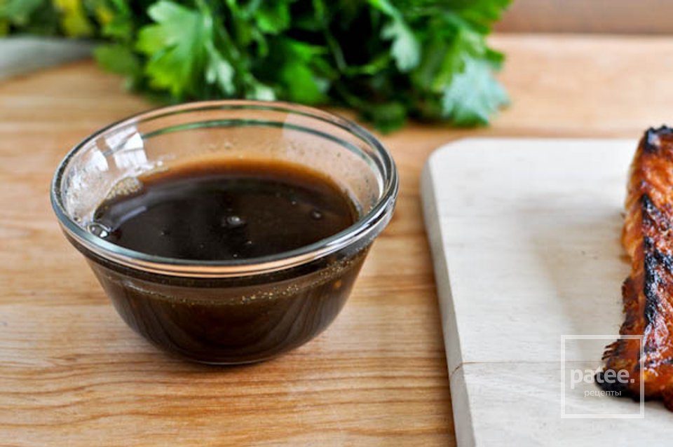 Лосось с бурбоновой глазурью - Шаг 2