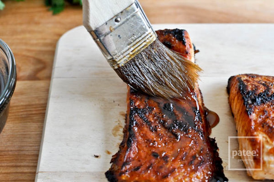 Лосось с бурбоновой глазурью - Шаг 6