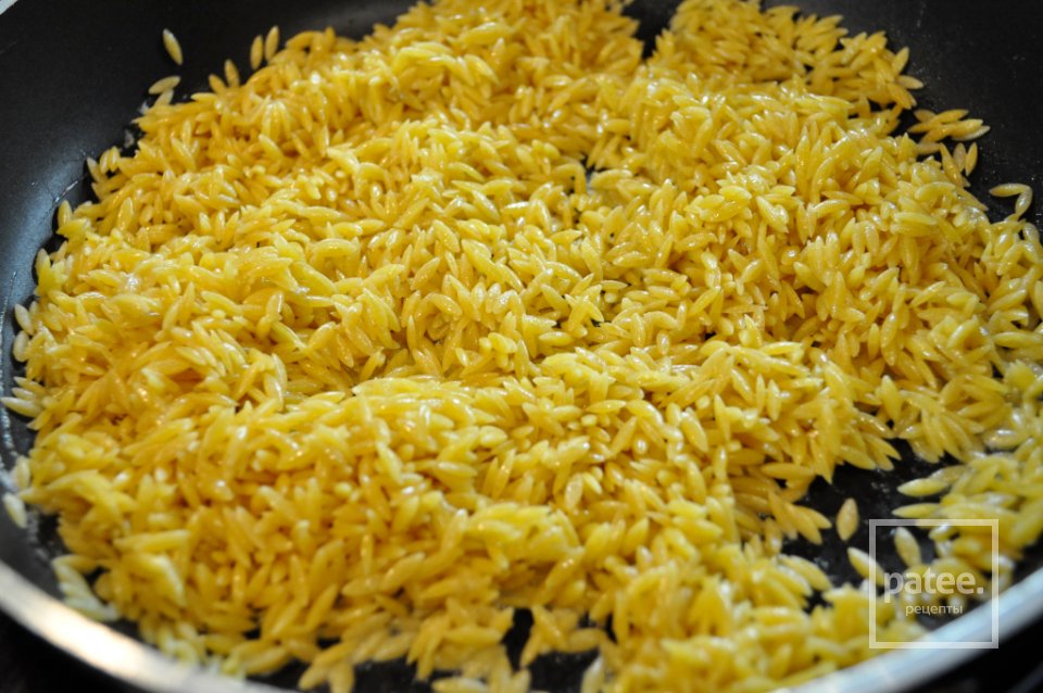 Орзо с пармезаном и базиликом - Шаг 2