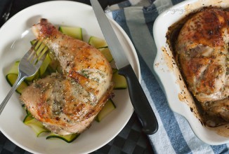 Куриные окорочка с тимьяном и розмарином