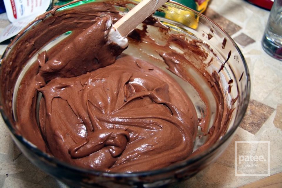 Шоколадный мусс с мятными сливками - Шаг 10