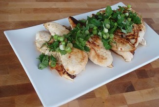 Куриные грудки с лимоном и йогуртом