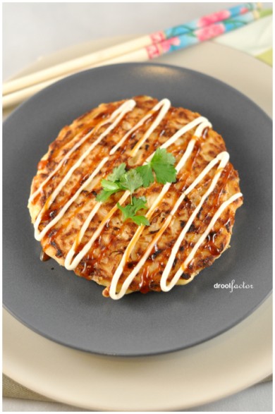 Окономияки с беконом - Шаг 7