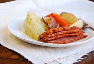 Солонина с овощами