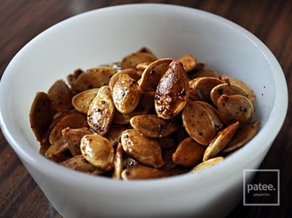 Жареные тыквенные семечки - Шаг 4