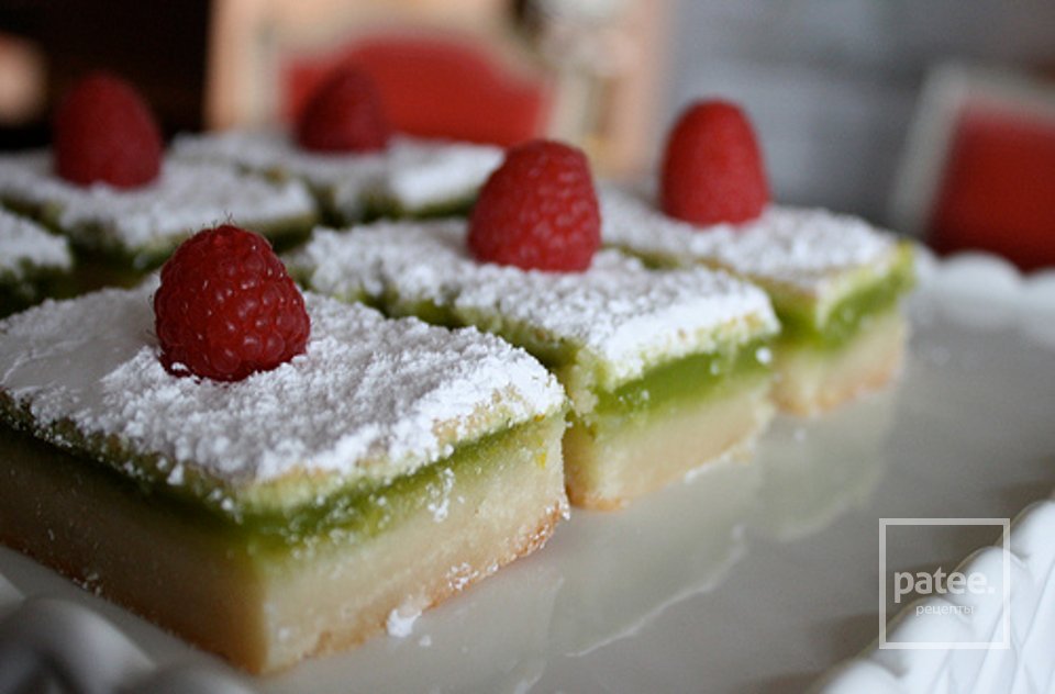 Лаймовые пирожные с макадамией - Шаг 15