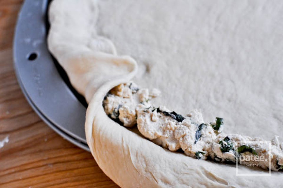 Пицца с козьим сыром и базиликом - Шаг 5