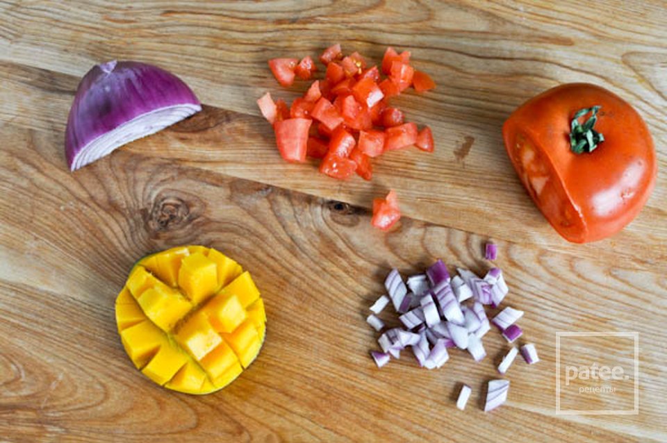 Тако с креветками и сальсой - Шаг 6