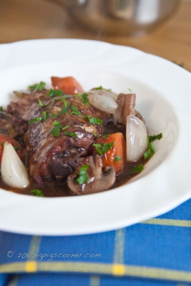 Кок-о-вэн (Курица в вине) - Шаг 11