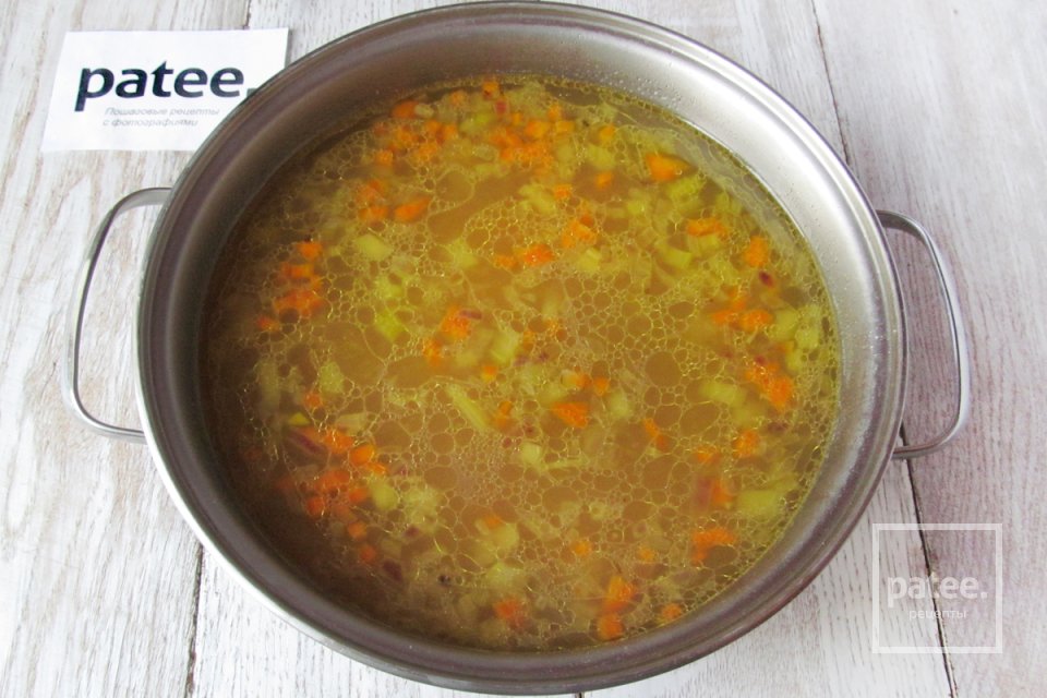 Суп с фрикадельками - Шаг 14