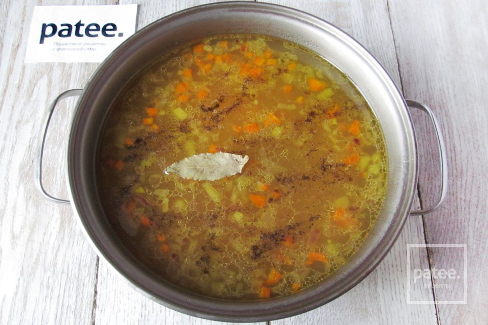 Суп с фрикадельками - Шаг 15