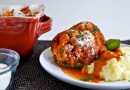 Фаршированный перец с курицей