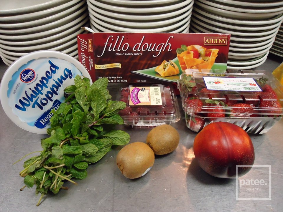 Фруктовый Наполеон - Шаг 1