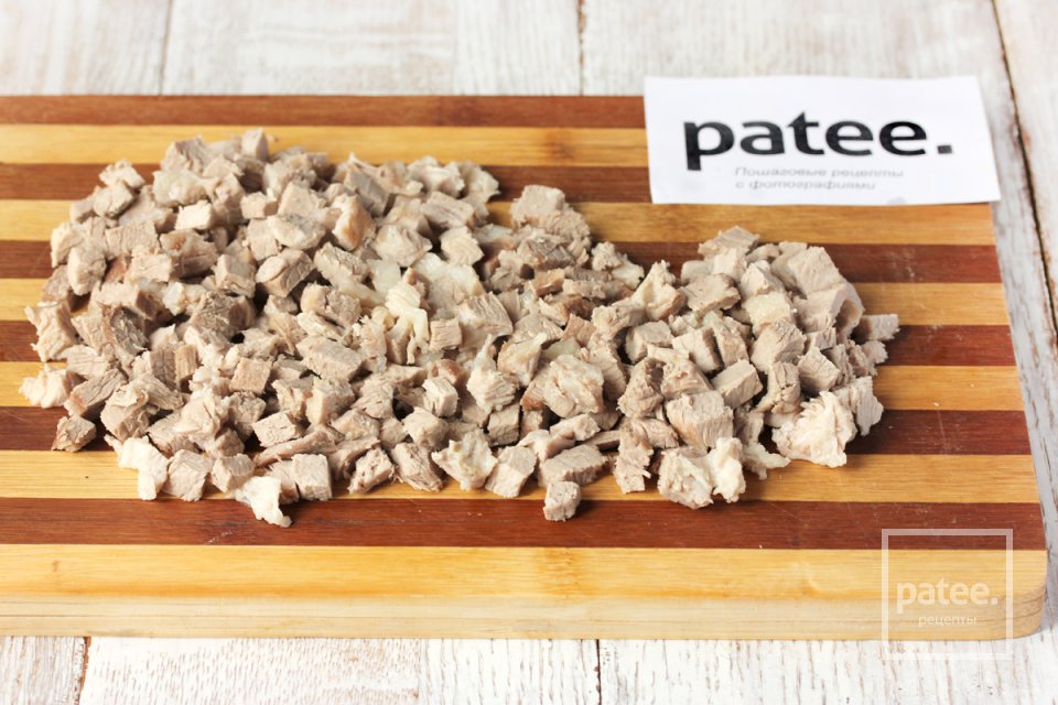 Салат Оливье со свининой - Шаг 7