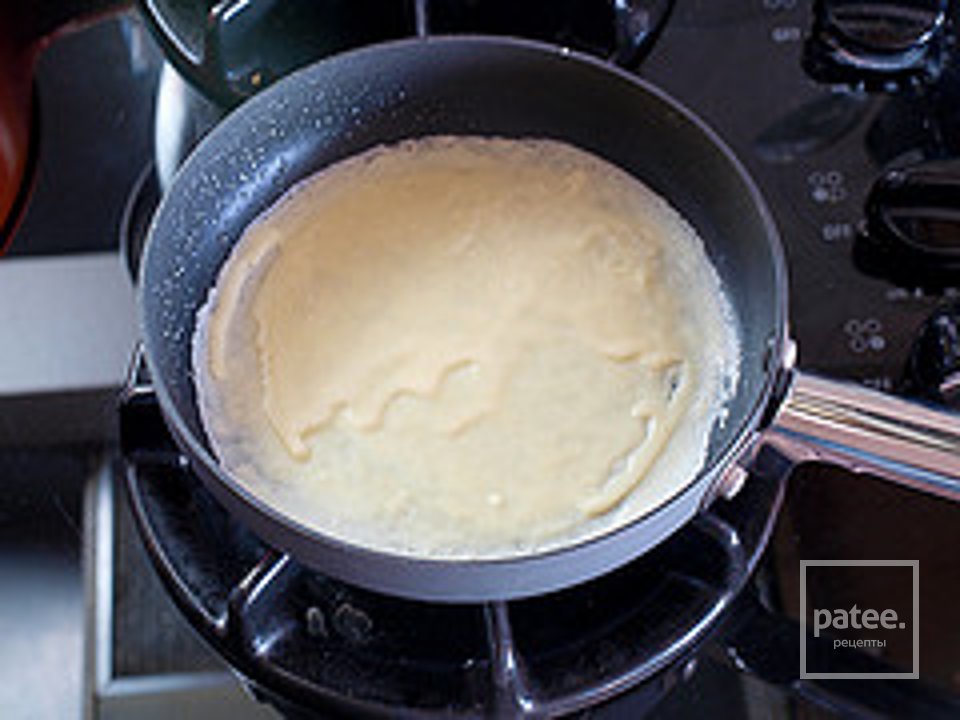 Блины с шоколадным муссом и клубникой - Шаг 16