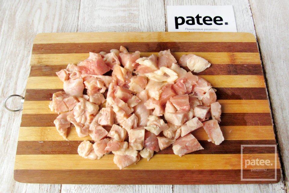 Каша перловая с курицей и овощами - Шаг 2