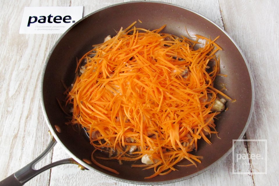 Каша перловая с курицей и овощами - Шаг 7