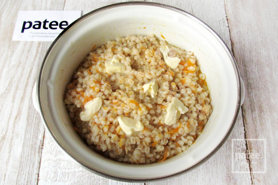 Каша перловая с курицей и овощами - Шаг 14