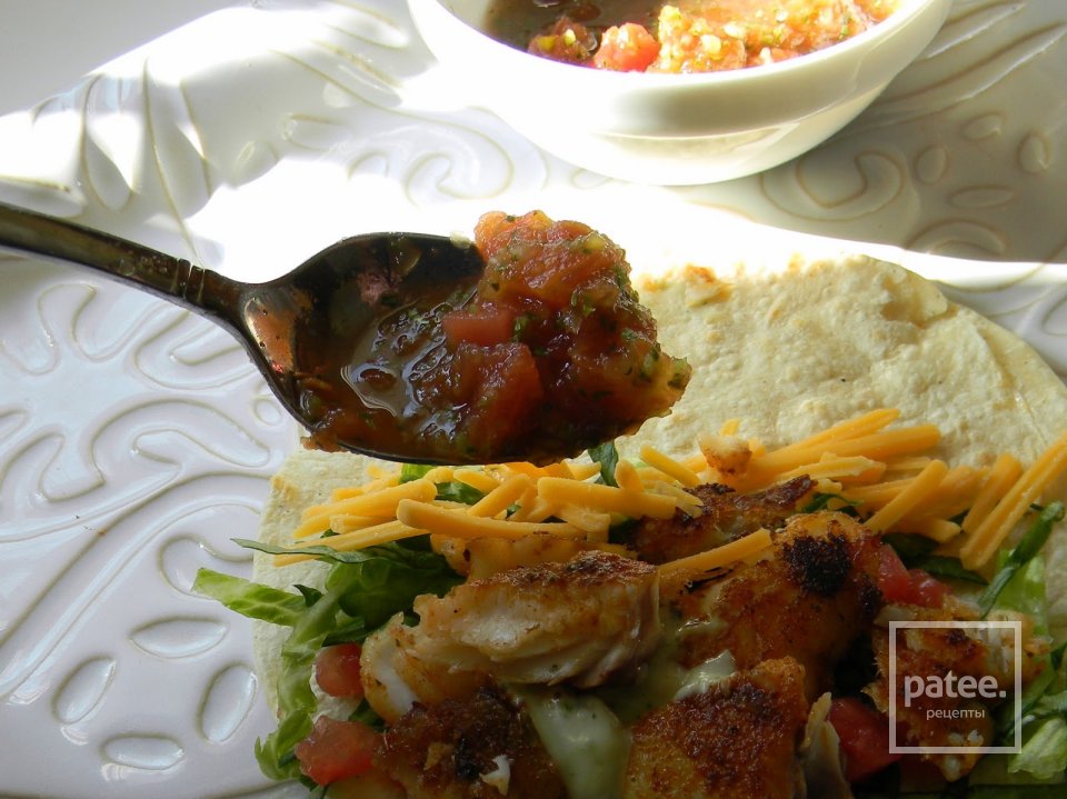 Рыбные такос с кремом авокадо - Шаг 22