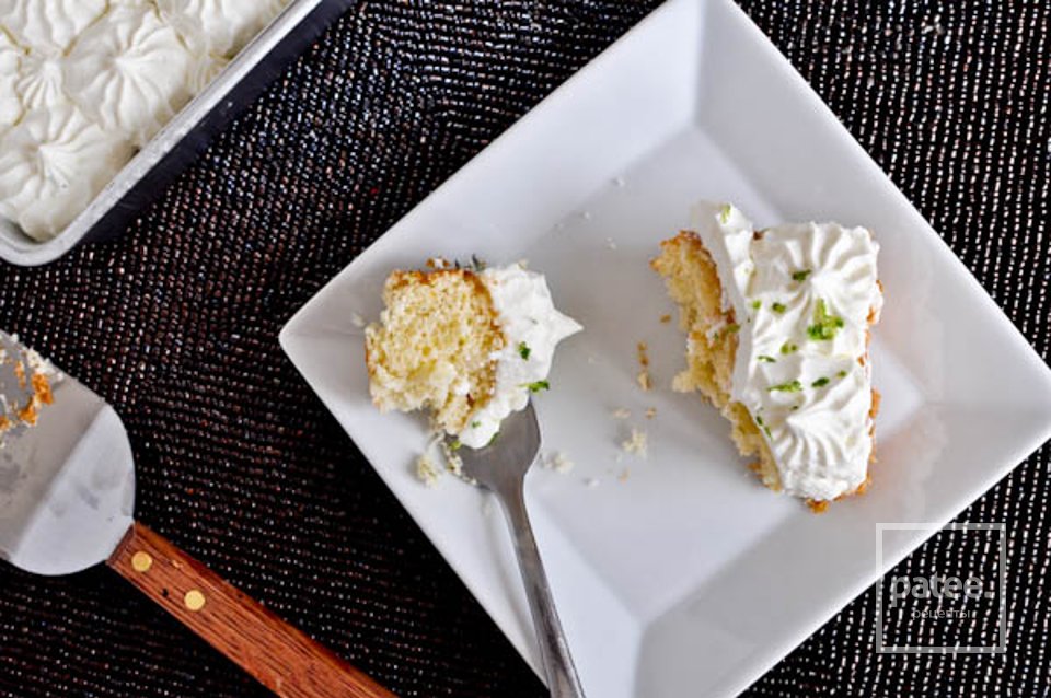 Лимонно-лаймовый торт со взбитыми сливками - Шаг 11