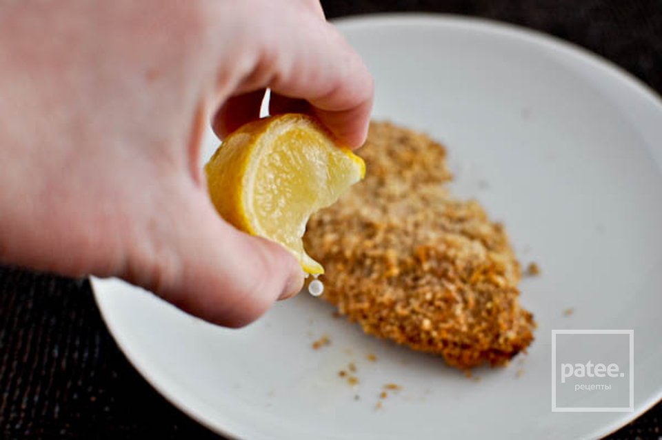 Тилапия в миндально-кокосовой панировке - Шаг 8