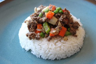 Гинилинг с говядиной