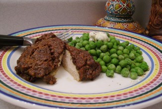 Куриные грудки с пармезаном