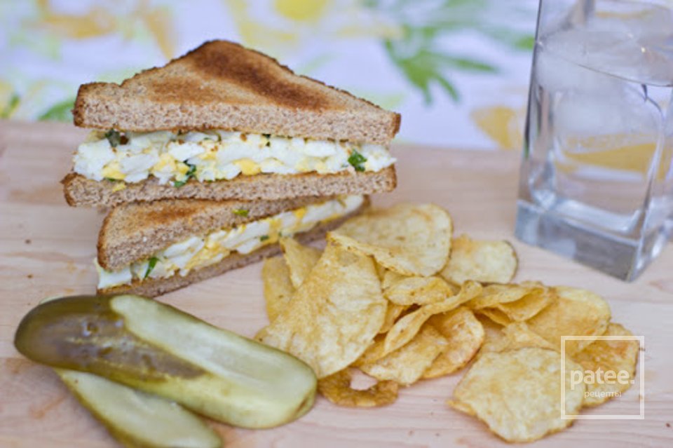 Сэндвич с яичным салатом - Шаг 5