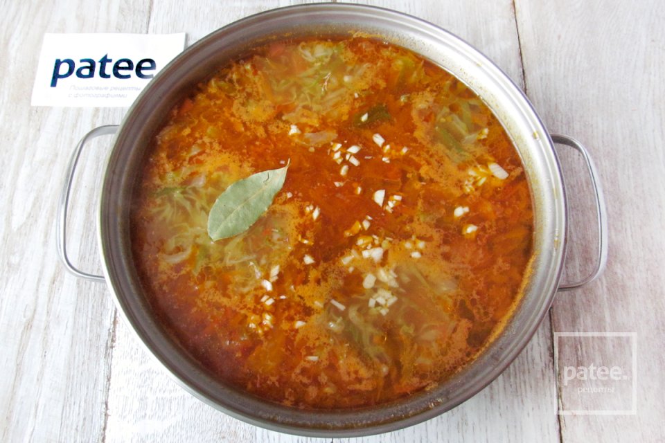 Щи из молодой капусты - Шаг 15