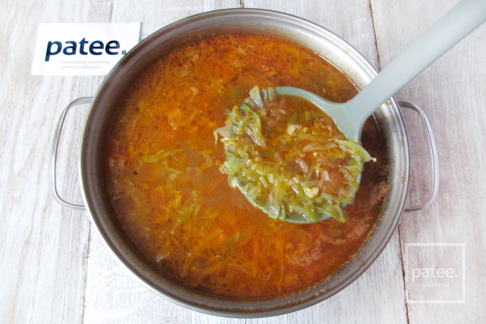 Щи из молодой капусты - Шаг 17