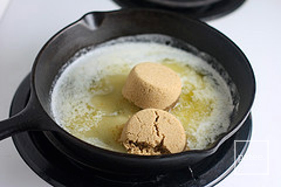 Теплый шоколадный торт в сковороде. - Шаг 3