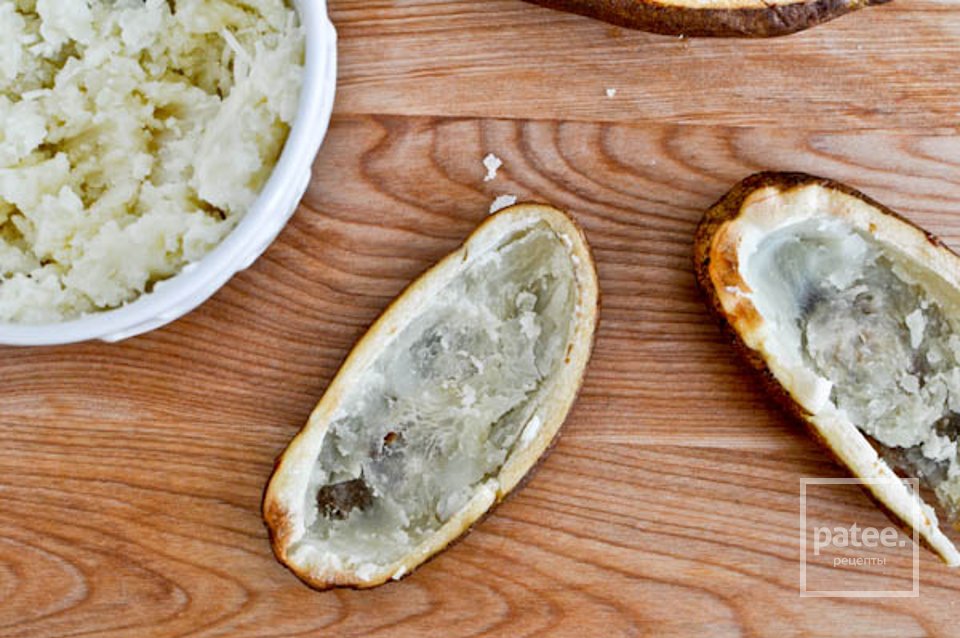 Пицца в картофельных лодочках - Шаг 4