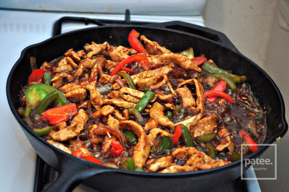 Свинина в сладком имбирном соусе - Шаг 21