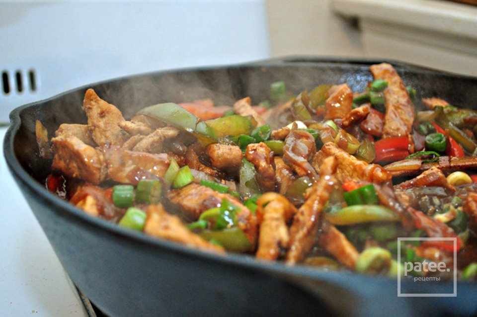 Свинина в сладком имбирном соусе - Шаг 23