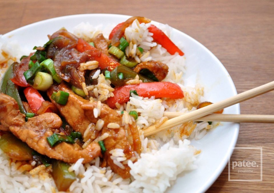 Свинина в сладком имбирном соусе - Шаг 24