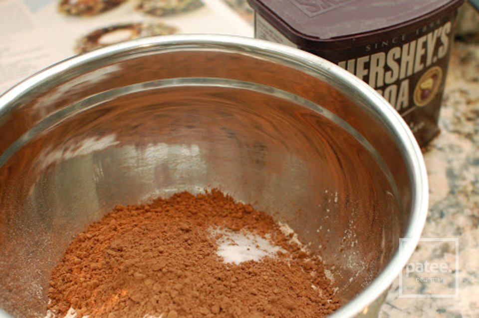 Шоколадное печенье с карамелью - Шаг 2