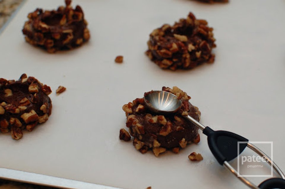 Шоколадное печенье с карамелью - Шаг 7