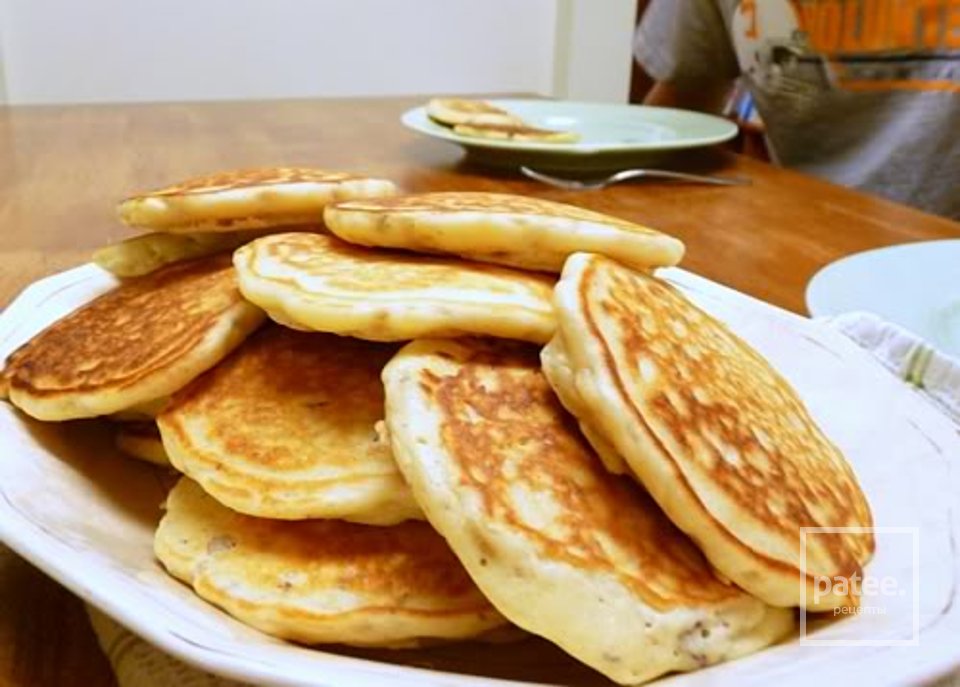 Блины с пеканом и гранолой - Шаг 14