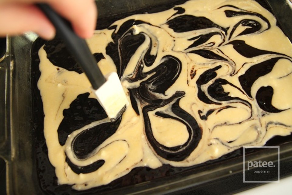 Брауни со сливочным топпингом - Шаг 6