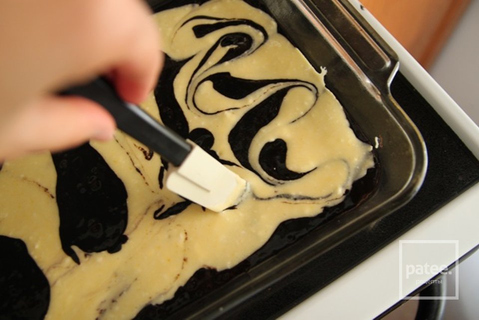 Брауни со сливочным топпингом - Шаг 8