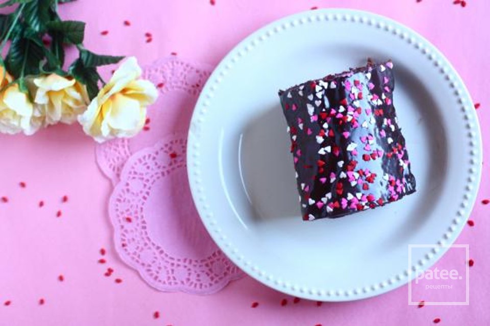 Рулет в шоколадной глазури - Шаг 16