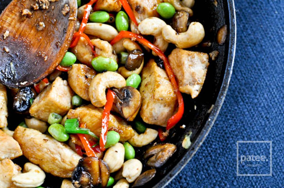 Курица с кешью - Шаг 6