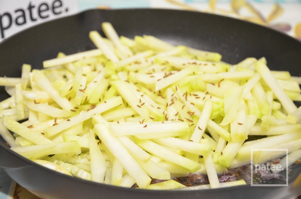 Тушеная кольраби - Шаг 8