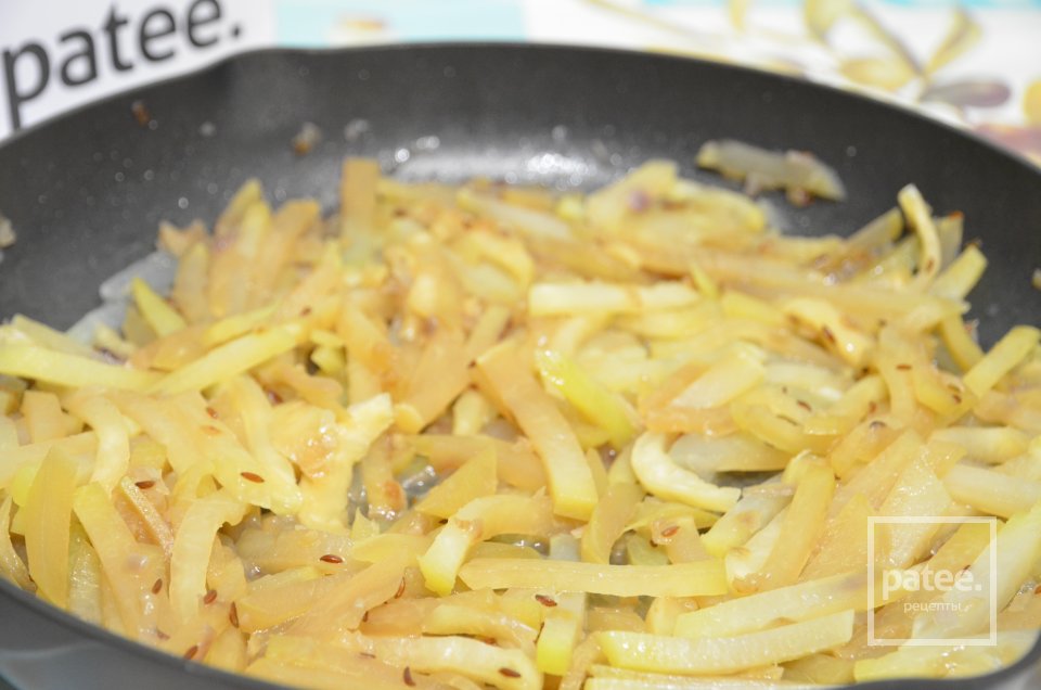 Тушеная кольраби - Шаг 9